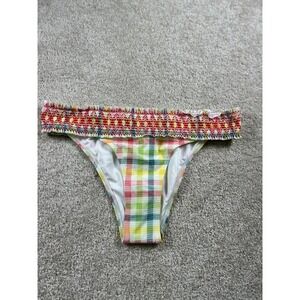 Topshop Swimwear Women's Multicolor Size 6 Nylon Polyester Bikini Bottom